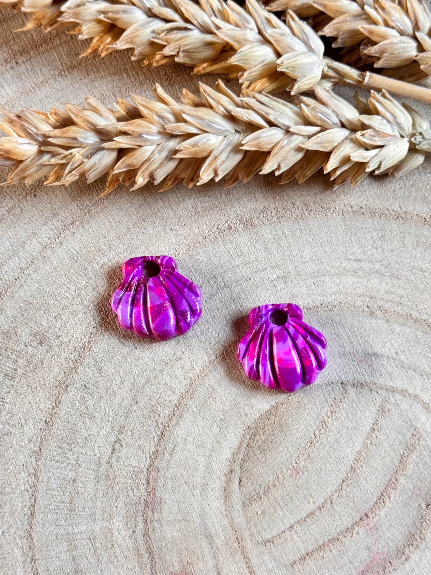 🐚 Mini Marina – Pampilles coquillage 15 mm