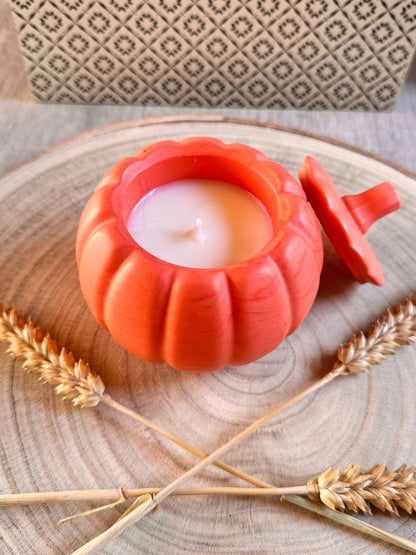 🎃 Bougie Citrouille avec couvercle