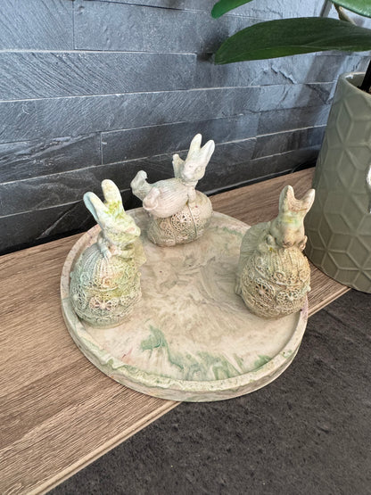 Ensemble de 3 petits lapins