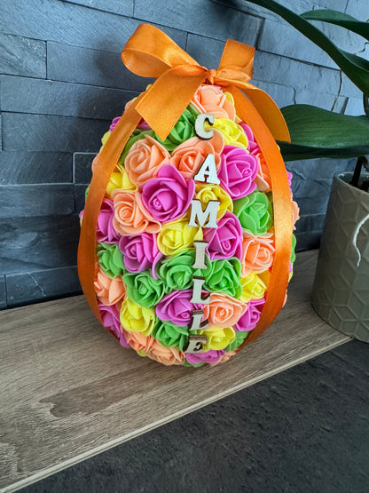 Petit œuf de Pâques garni