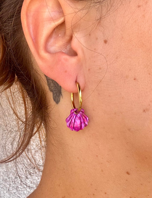 🐚 Mini Marina – Pampilles coquillage 15 mm