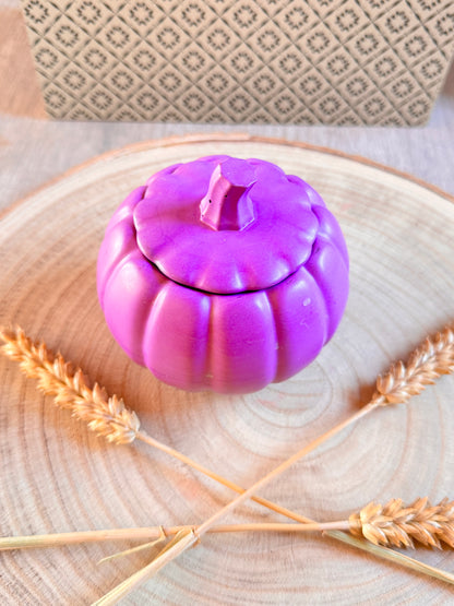 🎃 Bougie Citrouille avec couvercle