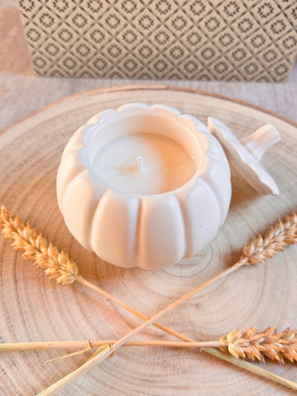 🎃 Bougie Citrouille avec couvercle