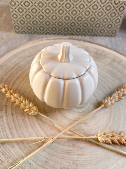 🎃 Bougie Citrouille avec couvercle