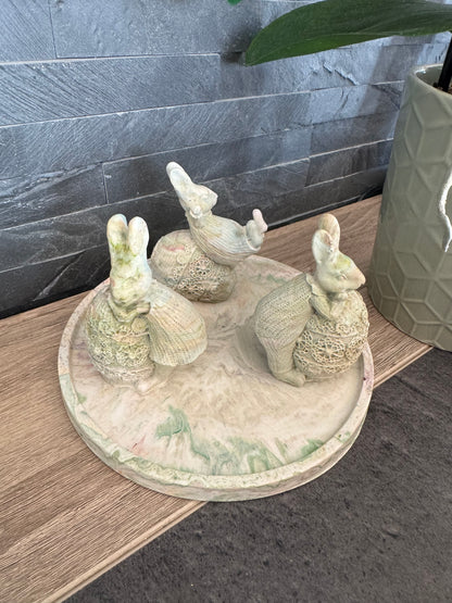 Ensemble de 3 petits lapins