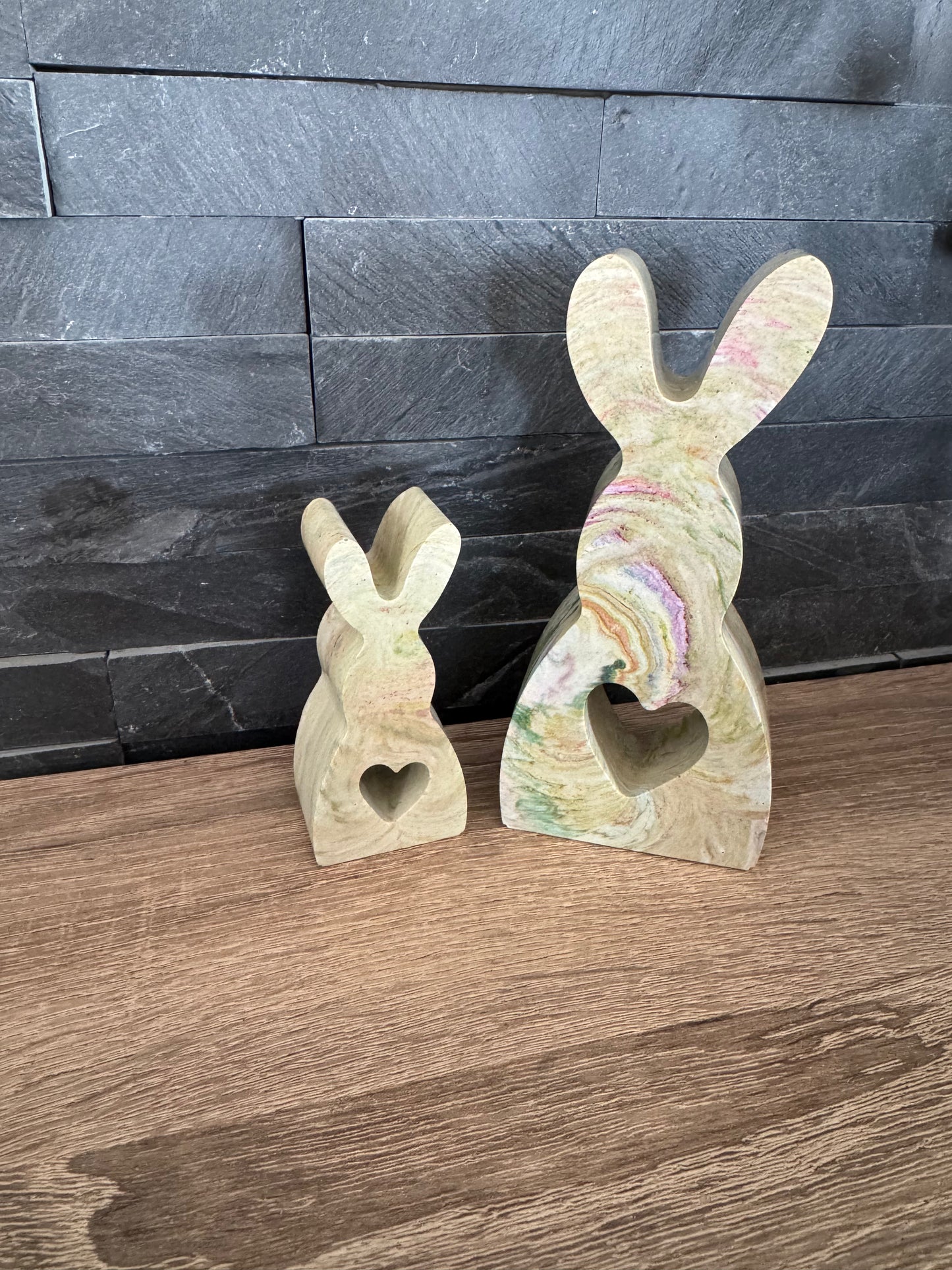 Lapins en jesmonite