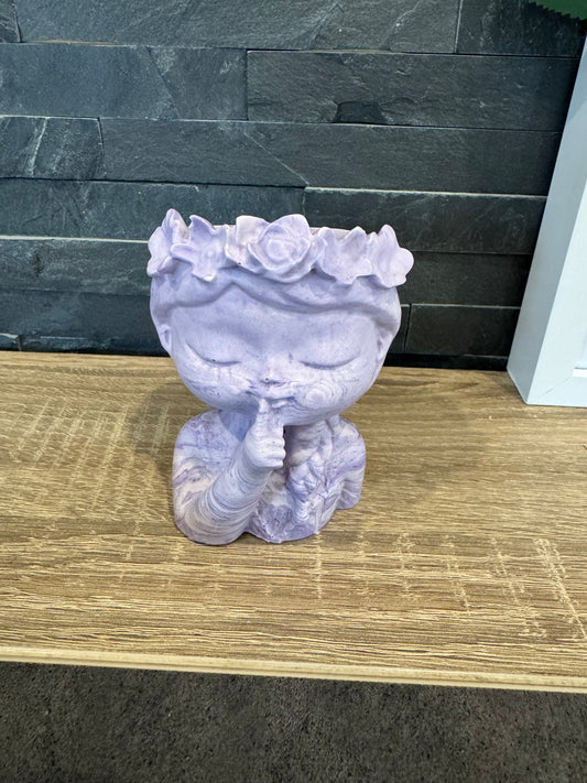 Décoration buste petite fille