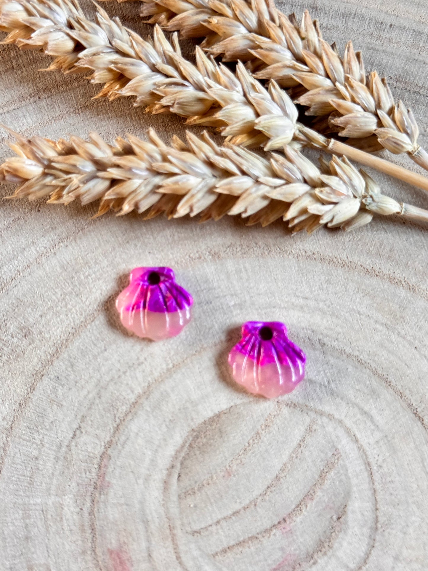 🐚 Mini Marina – Pampilles coquillage 15 mm