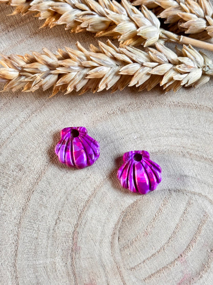🐚 Mini Marina – Pampilles coquillage 15 mm